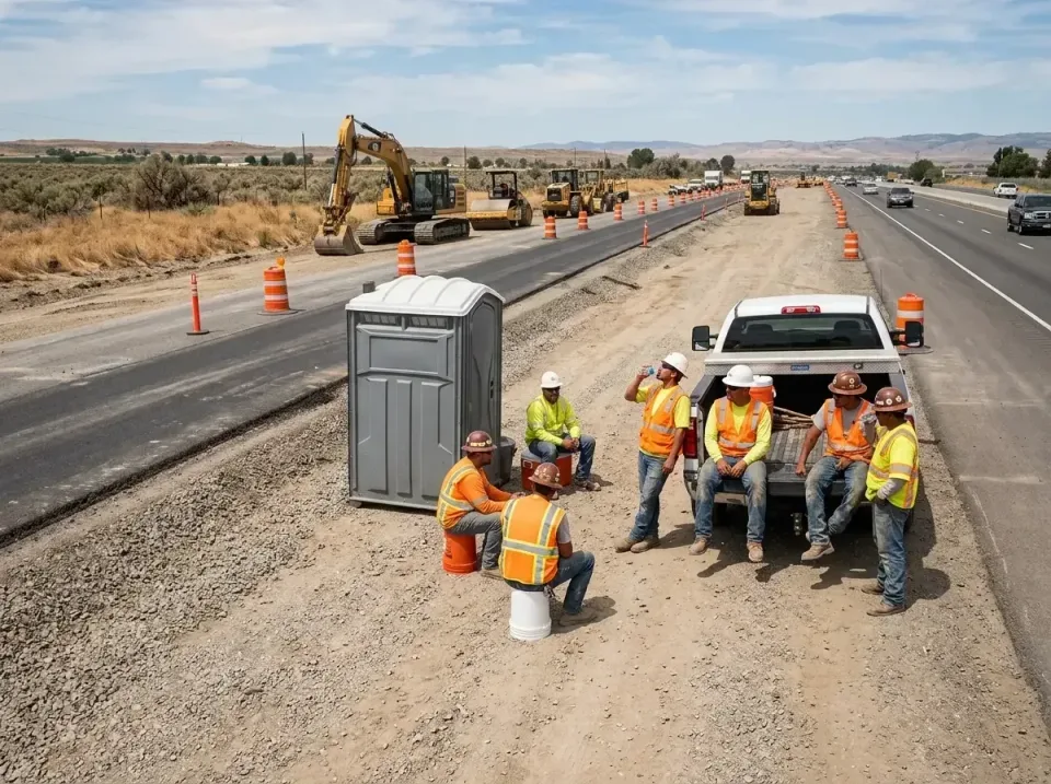 highway-road-construction-crew-007 — frequently asked questions, Porta Potty and Restroom Rentals in Burton, MI